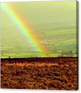 Exmoor Rainbow Canvas Print