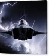 F-35 Next Gen Lightning Canvas Print