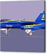F18 Super Hornet Canvas Print