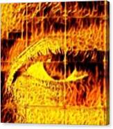 Face The Fire Canvas Print
