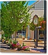 Fairhope Ave With Clock Looking North Up Section Street Canvas Print Fairhope Ave With Clock Looking North Up Section Street Canvas Print