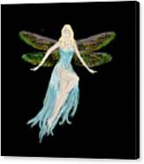 Fairy In The Blue Dress Canvas Print