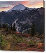 Fall At Mount Baker In The North Cascades Canvas Print