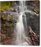 Fall Brook Waterfall Canvas Print