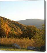 Fall In The Blue Ridge Canvas Print