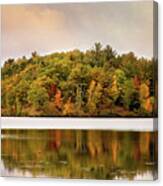 Fall Landscape Michigan Canvas Print