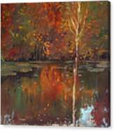 Fall Reflection Canvas Print