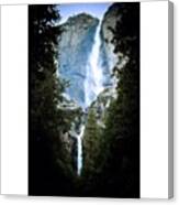 Falls @ Yosemite #yosemite #photography Canvas Print