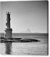 Far De La Savina Lighthouse, Formentera Canvas Print