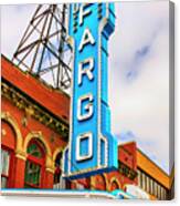 Fargo Theater Sign Canvas Print