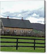 Farmhouse In Northern Virginia Canvas Print