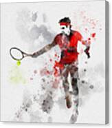 Federer Canvas Print