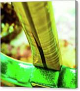Custom Shop Stratocaster In Rare Green Sparkle Canvas Print