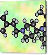 Fentanyl, Molecular Model Canvas Print