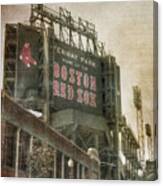 Fenway Park Billboard - Boston Red Sox Canvas Print