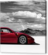 Ferrari F40 Canvas Print