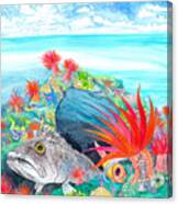 Festive Fish Canvas Print