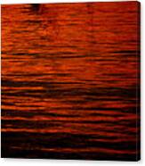 Fiery Abstract Canvas Print