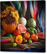Fiesta Fall Harvest Canvas Print