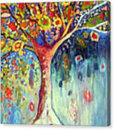Fiesta Tree Canvas Print