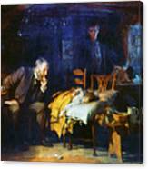 The Doctor, 1891 Canvas Print