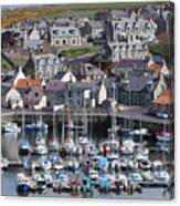 Findochty Harbour - Scotland Canvas Print
