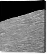 First Earthrise 1966 Canvas Print