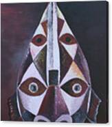 Fish Mask Canvas Print