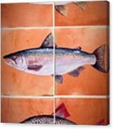 Fish Mural Canvas Print