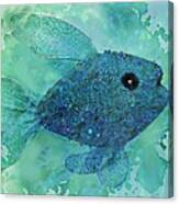 Fish Splash Canvas Print