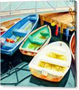 Fishing Boats Canvas Print
