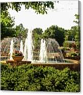 Five Points Fountain Canvas Print