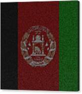 Flag Of Afghanistan Canvas Print