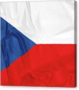 Flag Of Czech Republic Canvas Print