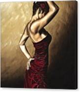 Flamenco Woman Canvas Print