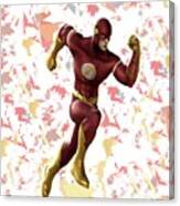 Flash Splash Super Hero Series Canvas Print