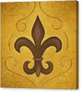 Fleur De Lis Ii Canvas Print