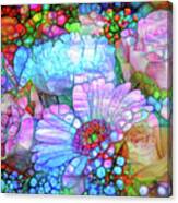 Floral Abstraction Canvas Print
