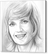 Florence Henderson Canvas Print