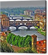 Florence, Italy - Ponte Vecchio Canvas Print