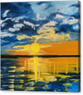 Florida Evening Sunset Canvas Print
