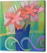 Flower Harmony Canvas Print