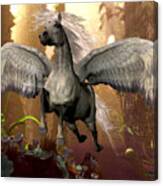 Flying Pegasus Canvas Print