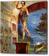 Flying Trapeze 1850 Canvas Print