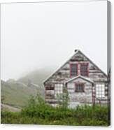 Foggy And Abandoned Canvas Print