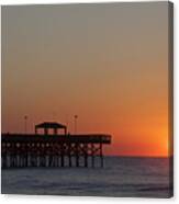 Folly Beach Canvas Print