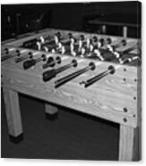 Foosball Table Canvas Print