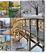 Footbridges Canvas Print
