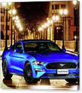 Ford Mustang G T Fastback Canvas Print