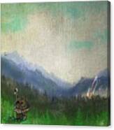 Forest Fire Lookout Canvas Print